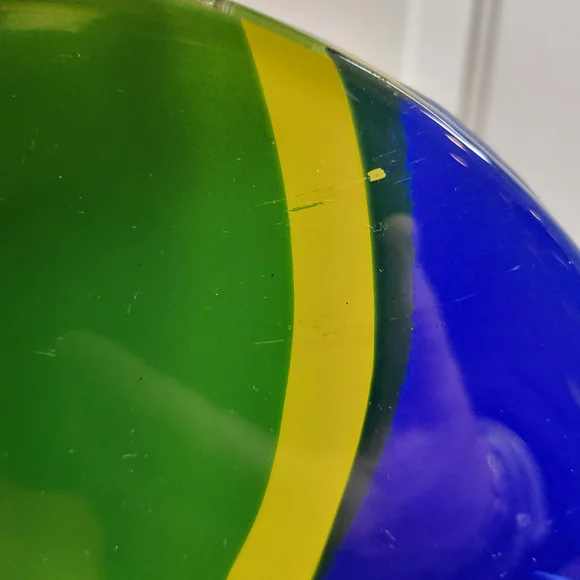 RARE MURANO ITALIAN DESIGNER GLASS AND METAL ROBOT LAMP - Picture 5 of 8